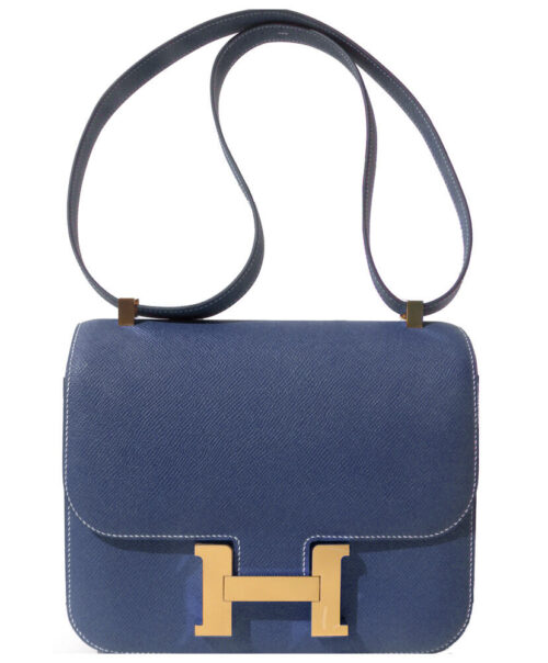 Hermes Epsom Constance 24cm Gold Hardware